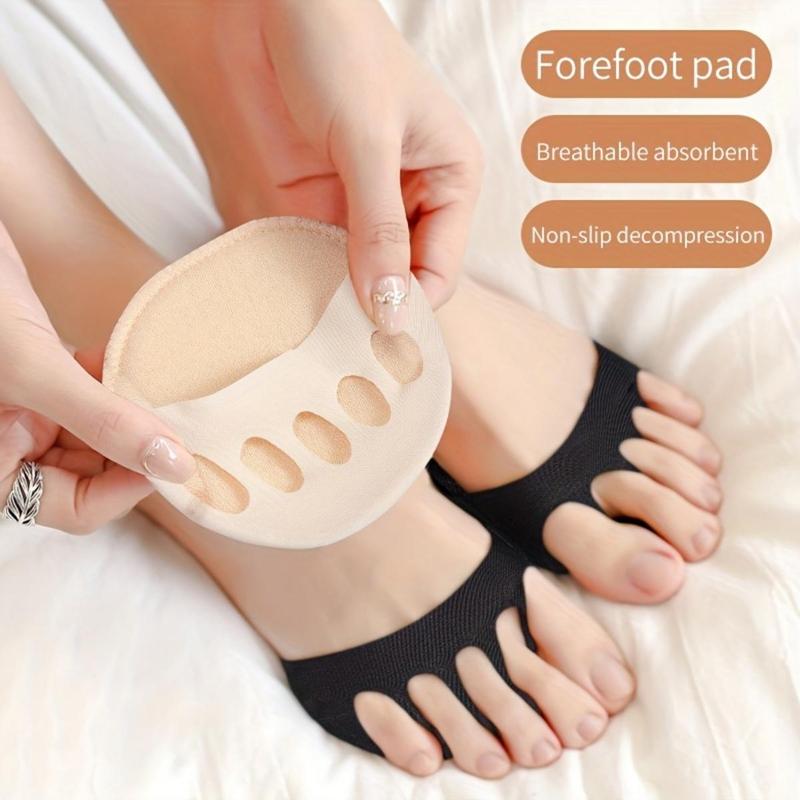 1 Pair Anti-Abrasion Forefoot Pad, Comfortable Forefoot Pad, Professional Pedicure Tools for Women & Men