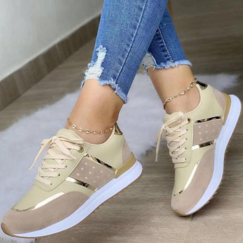 Women's Platform  Walking Shoes Pain Relief Casual Work Shoe Orthotic Arch Support Non Slip Wedge Tennis Sneakers