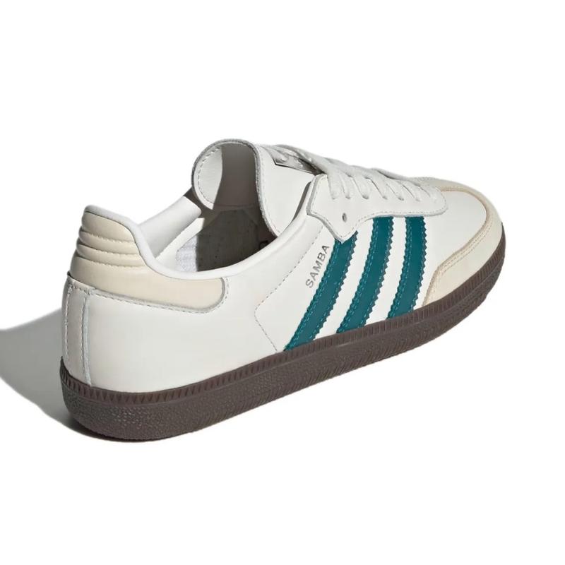 adidas Samba OG Cloud White Legacy Teal Women’s Perfect Daily Fashion Footwear Sneakers Shoes Girl Rubber Walking Shoes