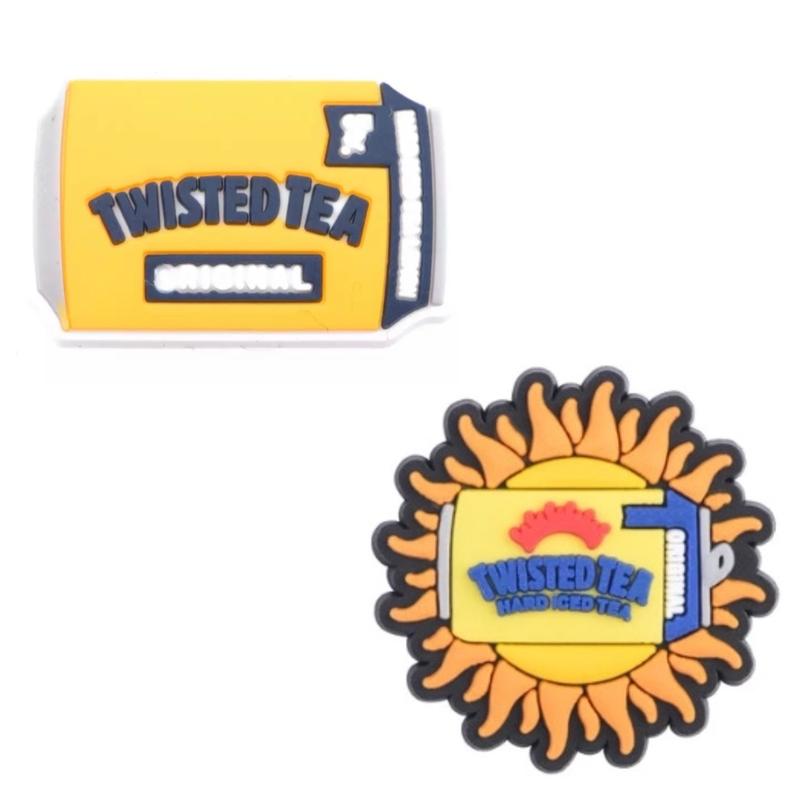 Twisted Tea Croc Charm