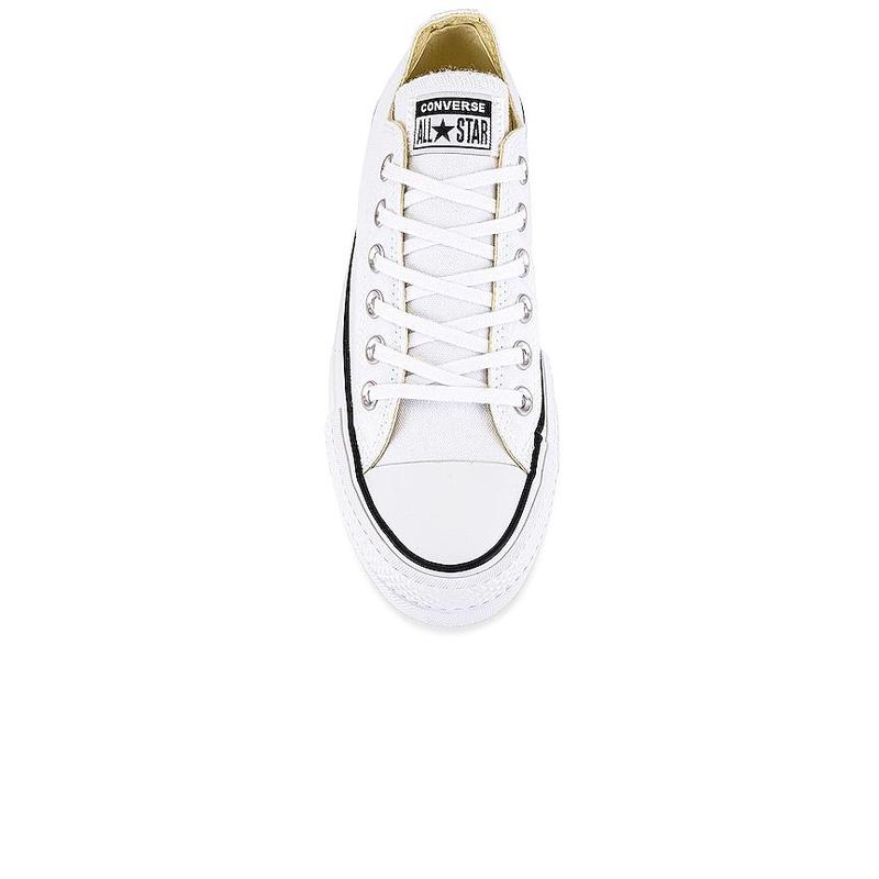 Converse Chuck Taylor All Star Lift Sneaker in White & Black