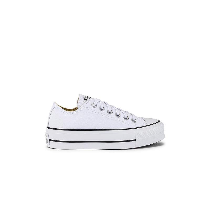 Converse Chuck Taylor All Star Lift Sneaker in White & Black