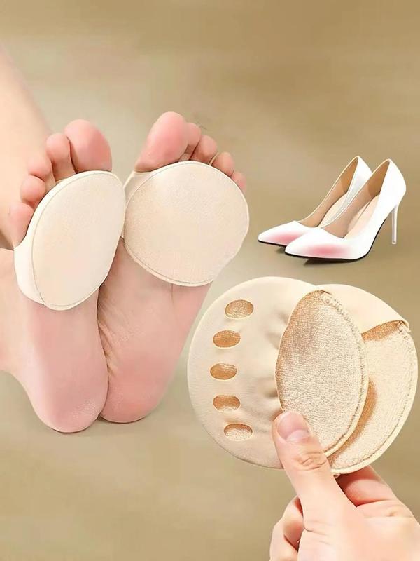 Summer Fashion Ice Silk Anti-wear Feet Five Finger Socks, Breathable Anti-slip Foot Pad for Women's Shoes, All-match Sole Sandal Insole for Daily Wear