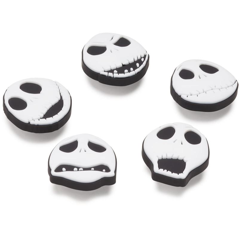 Crocs Jibbitz Disney Nightmare Before Christmas Jack Skellington Character Shoe Charms 5-Pack