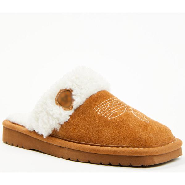 AR Women's Jackie Slippers Broad Square Toe-2829-CHSNT