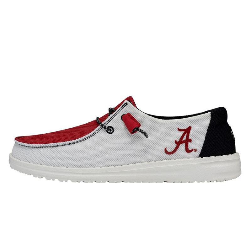 HEYDUDE Wendy Tri Alabama Crimson Tide - Womens Comfortable Slip on Shoes