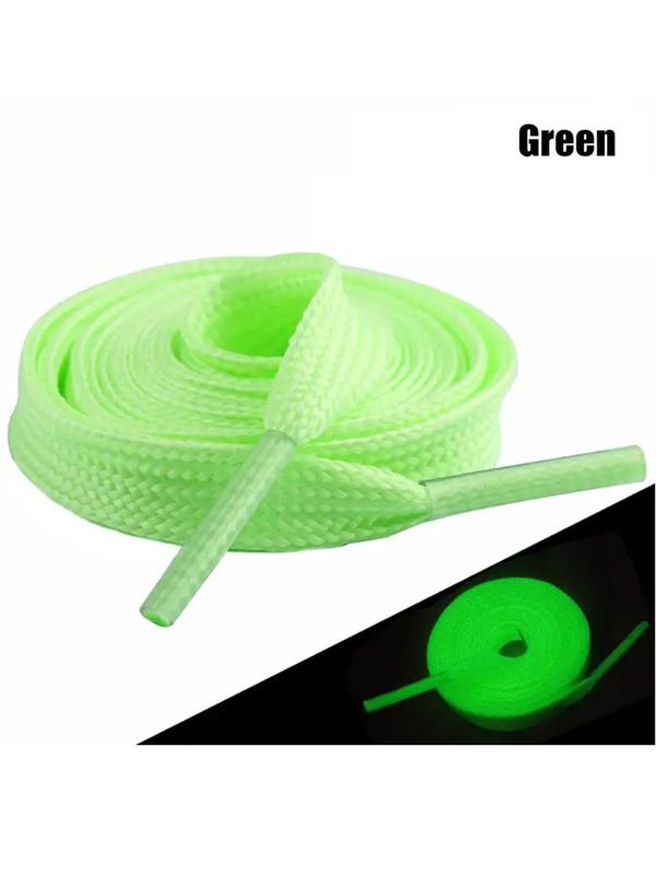 Glow in The Dark Shoelaces, 4 Pairs Cute Luminous Shoes Laces Suitable for Party and Dance Costumes, Shoes Accessories for Party, Daily Clothing Decor for Men & Women