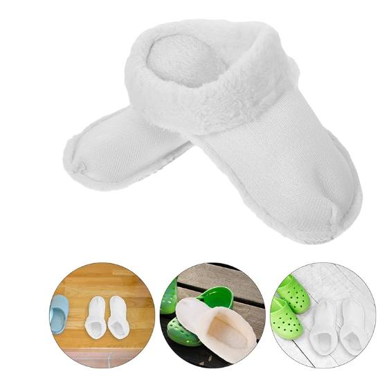 Warm Soft Cozy Fur Insole Liners Inserts for Shoes Crocs Clogs Slippers Slides Boots Footwear Comfort 2 Inch Bedroom