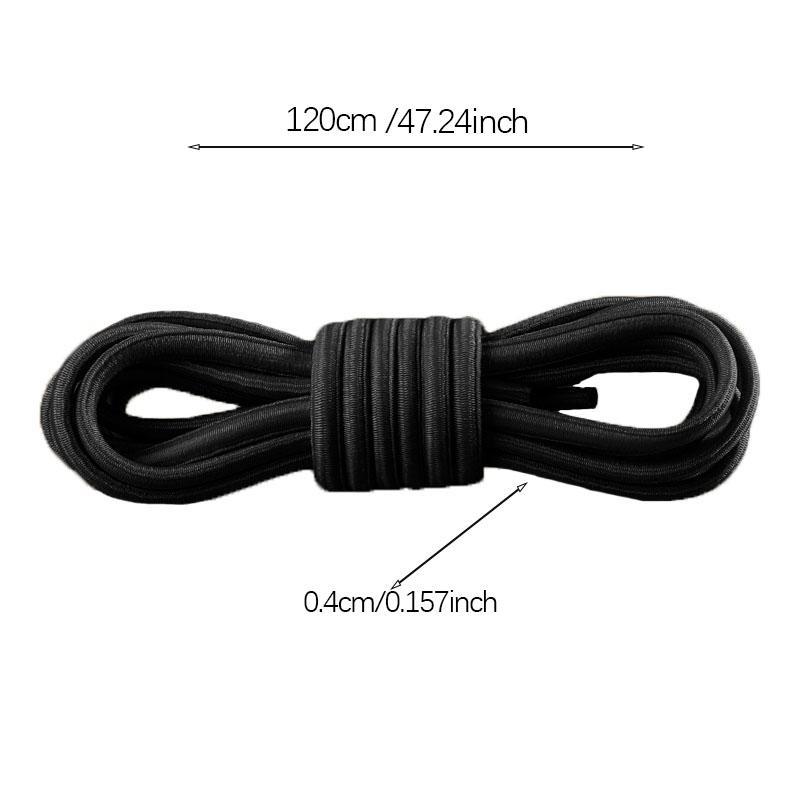 No Tie Shoelaces, Thickened Semicircular Shoelaces, Elastic Shoe Laces for Men & Women, Shoe Accessories for Daily Use