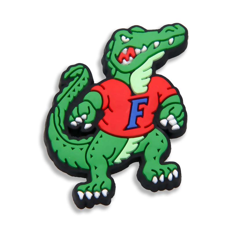 Florida Football Croc Charms 6PCS PVC Clog Pins Accessories Party Favors Birthday Gifts Holidays Decoration for Boys Women Girls