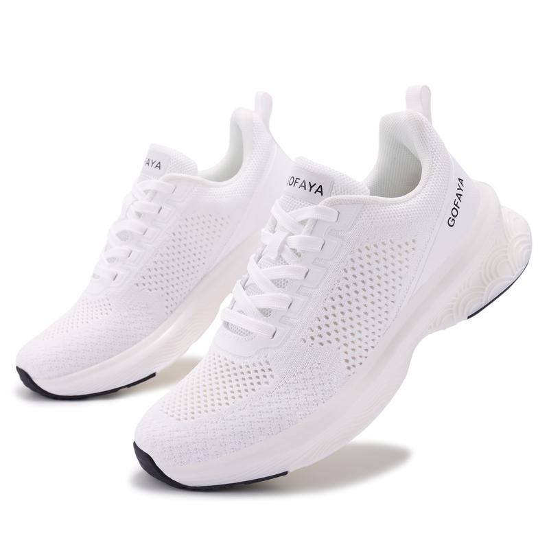 Women's Walking Walking Shoes Low Cut Breathable Training Trainer Sneaker Anti Slip Closed Casual Solid Runner Fashion Girl Sports Shoes