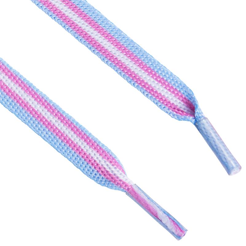 Gay Pride Shoelaces (Rainbow, Transgender, Bisexual, Pansexual, Lesbian, Asexual, Daniel Quasar, NonBinary) - Perfect for PRIDE Parades, Events, Gift Giving.  Show Your PRIDE with these laces. Footwear Comfort