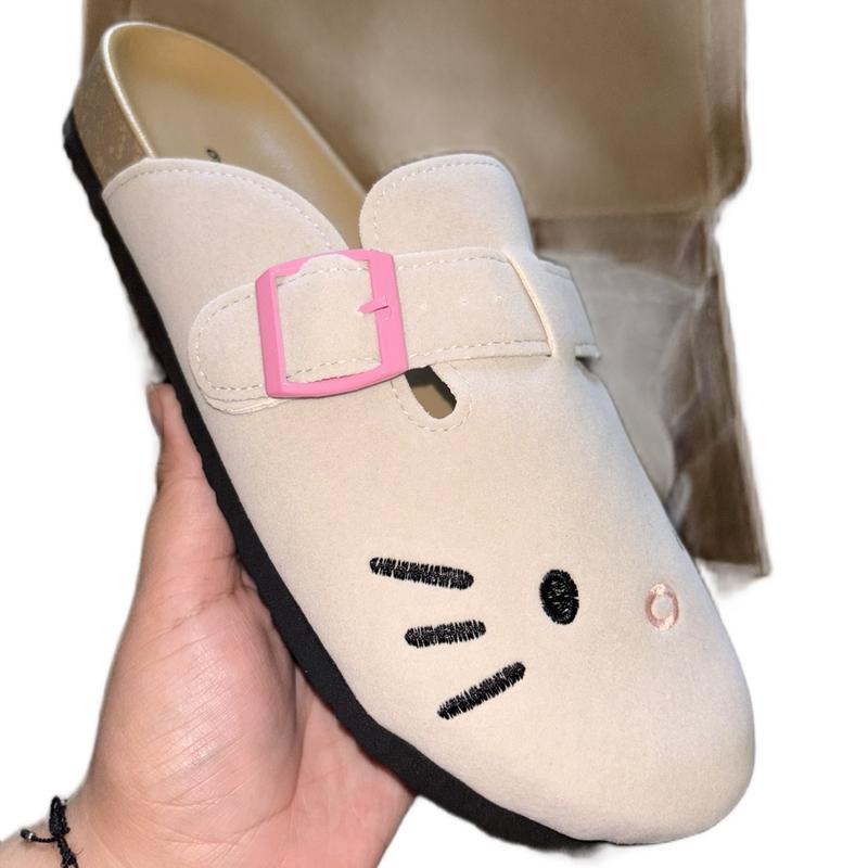 Women's Kitten Clogs Shoe for Comfortable Footwear