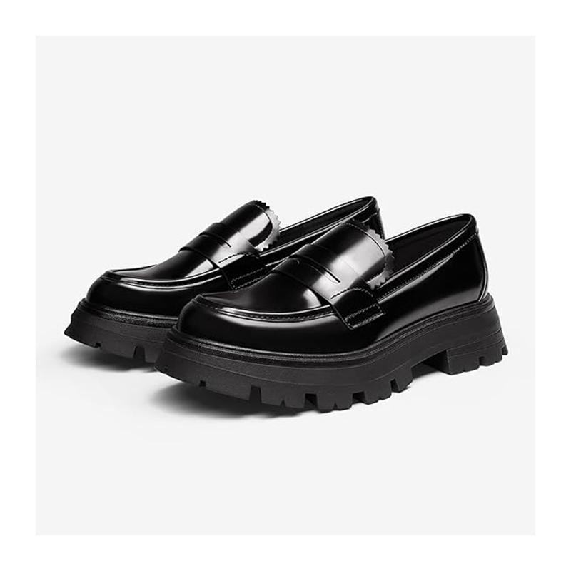 Platform Loafers for Women - Chunky Loafers Women Shoes Penny Loafers Slip On Comfort Casual Fashion Business Work Shoes