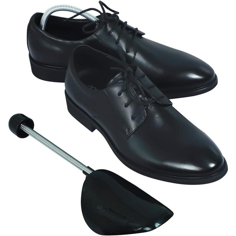 16 Pairs Plastic Shoe Trees for Men (Black)