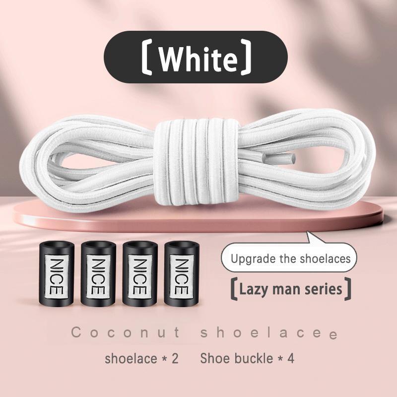 No Tie Shoelaces, Thickened Semicircular Shoelaces, Elastic Shoe Laces for Men & Women, Shoe Accessories for Daily Use