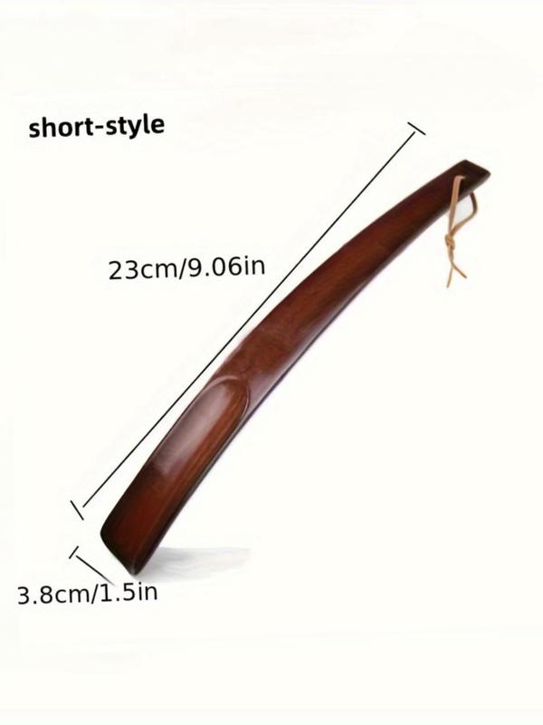 Wooden Shoe Horn, Long Shoe Horn, Shoe Horn for Men & Women, Shoes Accessories for Home & Travel