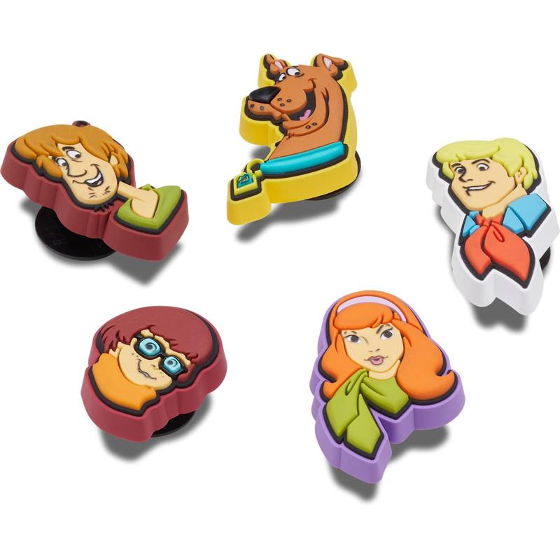 Crocs Jibbitz Scooby Doo Character Shoe Charms 5-Pack