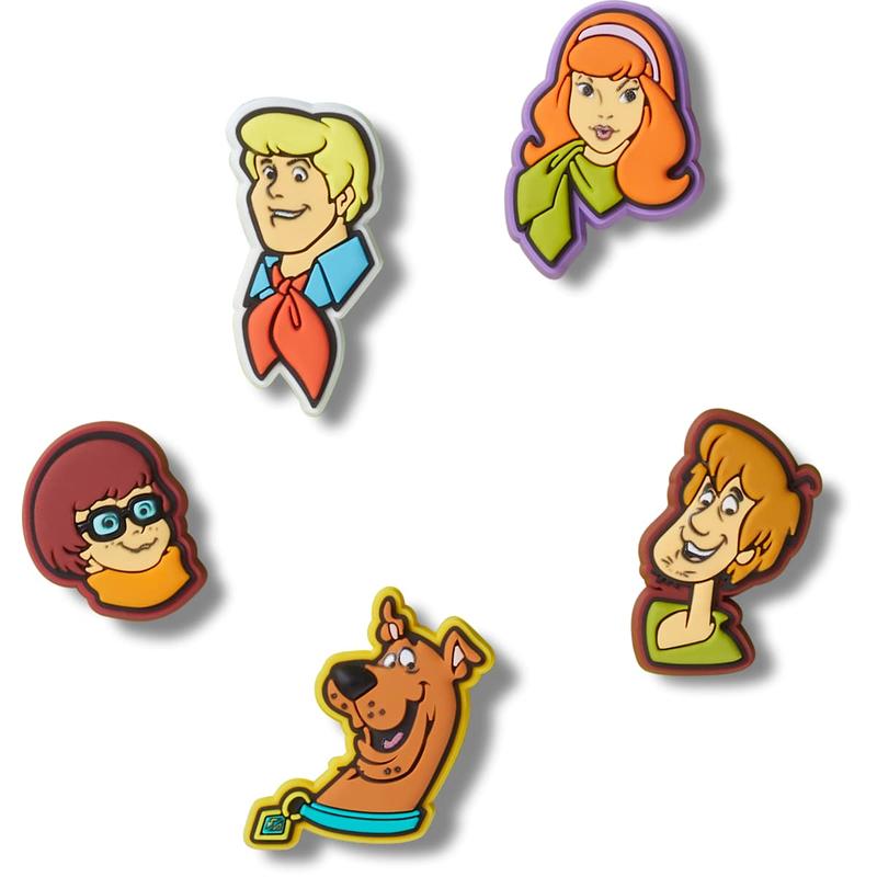 Crocs Jibbitz Scooby Doo Character Shoe Charms 5-Pack