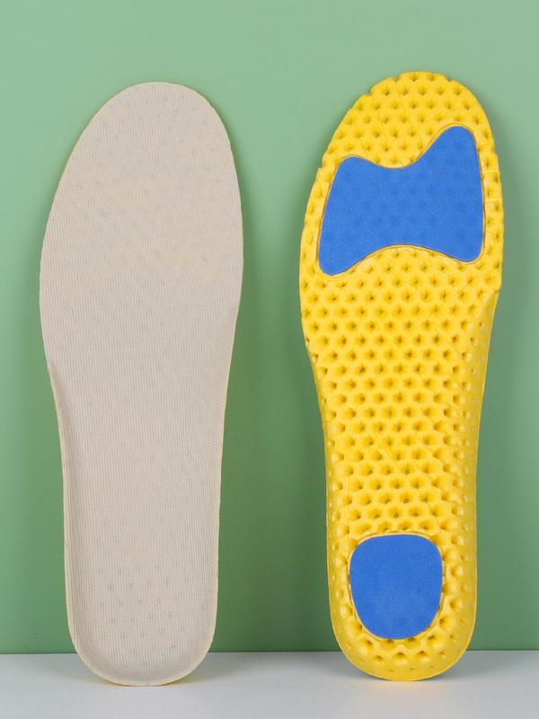 1 Pair Breathable Comfortable Arch Support Insoles, Anti-slip Foot Cushion Pads for Men & Women, Casual Shoes Accessories