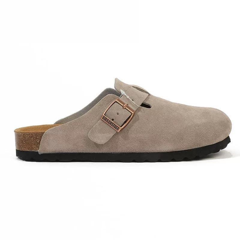 Birkenstock Slippers Light Grey Men Women