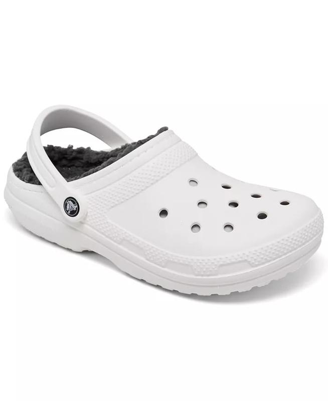 Crocs Classic Lined Clogs for Men and Women - Comfortable Footwear for Walking - Walking Shoes