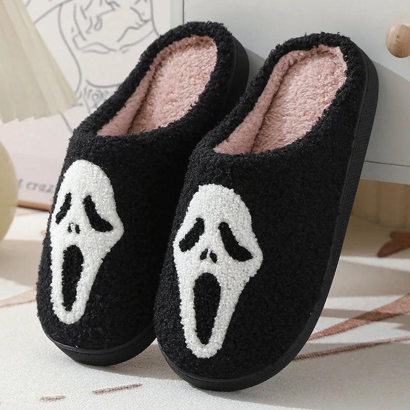 Fluffy Warm Home Slippers, Winter Closed Toe Soft Sole House Shoes, Cozy Bedroom Indoor Plush Slippers,Comfort Cute Women's Home Slippers