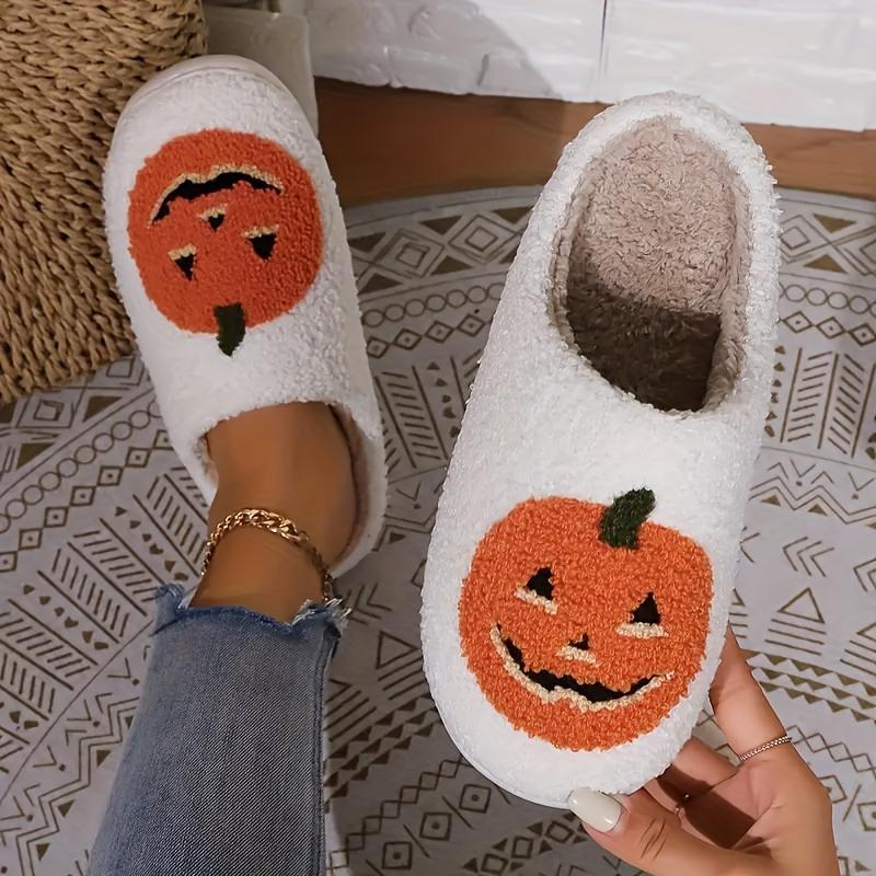 Fluffy Warm Home Slippers, Winter Closed Toe Soft Sole House Shoes, Cozy Bedroom Indoor Plush Slippers,Comfort Cute Women's Home Slippers