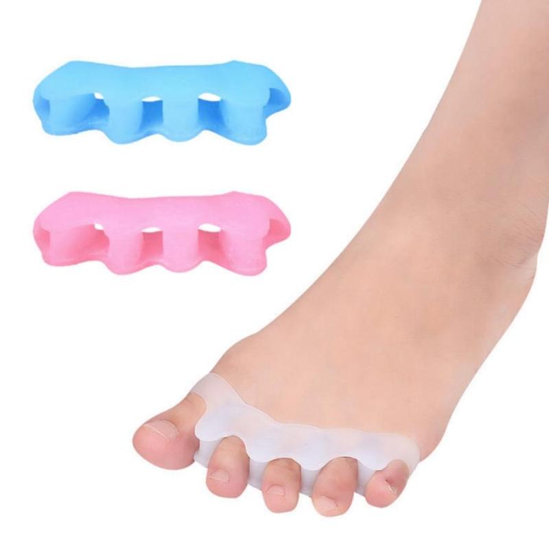 Comfort Silicone Toe Separator, 1 Pair Hammer Toe Expander, Toe Orthotics for Women & Men, Gym Accessories, Protective Gear, Sports Equipment, Christmas Gift