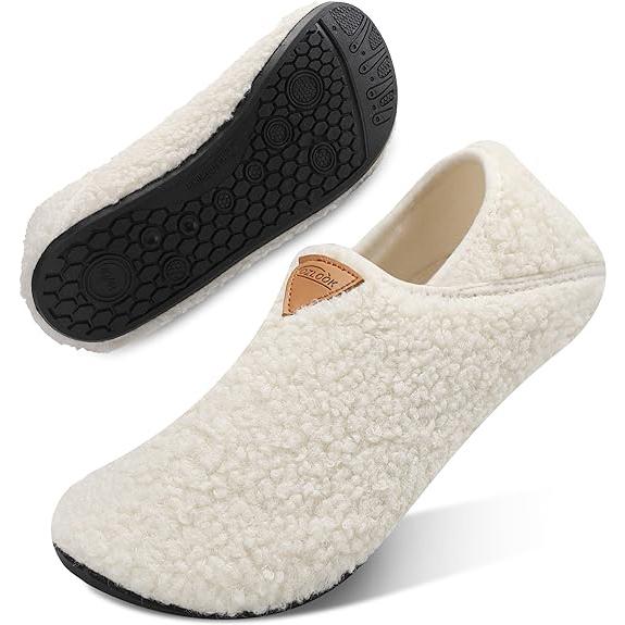 Black Friday Ultra-Soft Plush Slippers - Cozy, Non-Slip, Warm, and Breathable Winter Shoes with Soft Sole and Closed Toe Design for Comfortable Indoor Wear - Perfect for Cold Weather