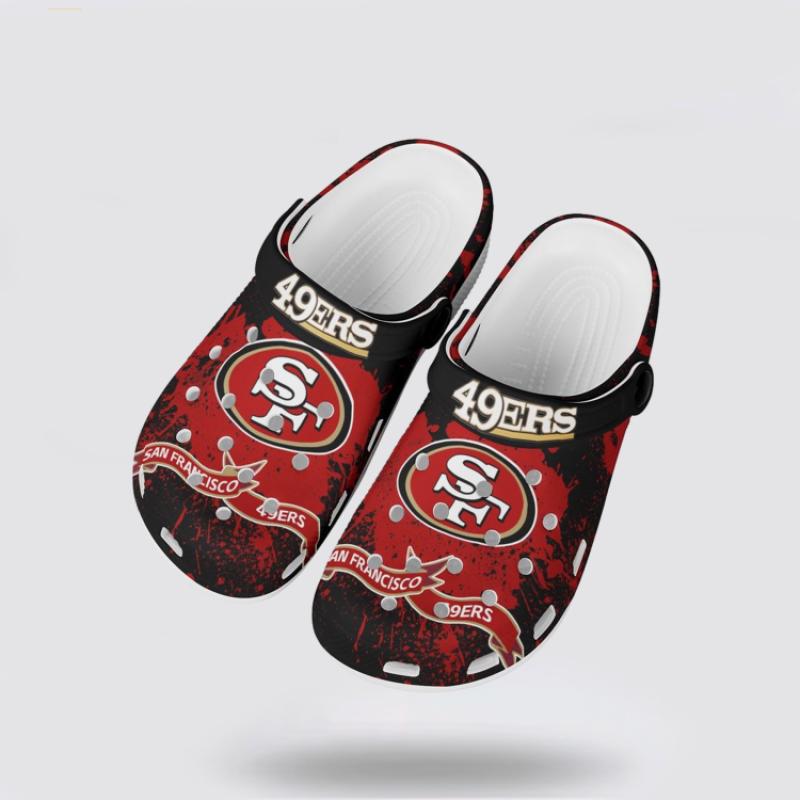 San Francisco 49ers Clogs Embrace Your Team Spirit with Trendy Footwear