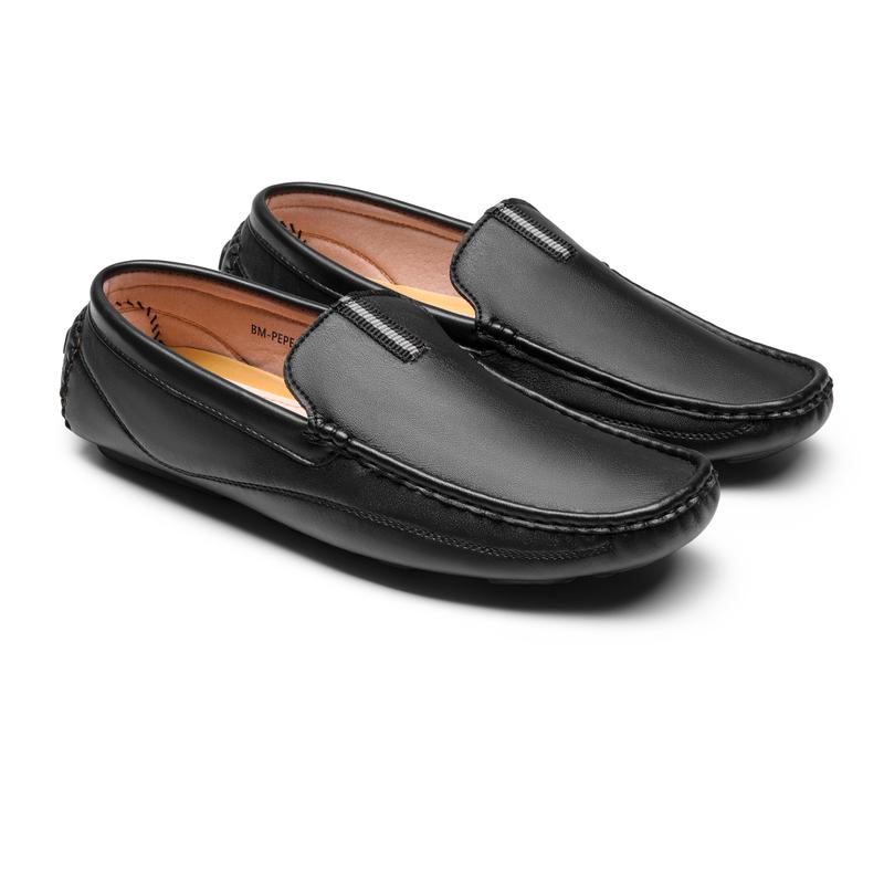 Bruno Marc Men's Moc Toe Driving Loafers