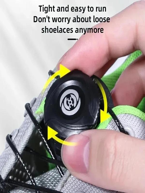 Adjustable Automatic Buckle & Shoelaces, Universal Adults Kids Quick Stretching Lock Lazy Shoelaces, Sneaker Shoe Accessories