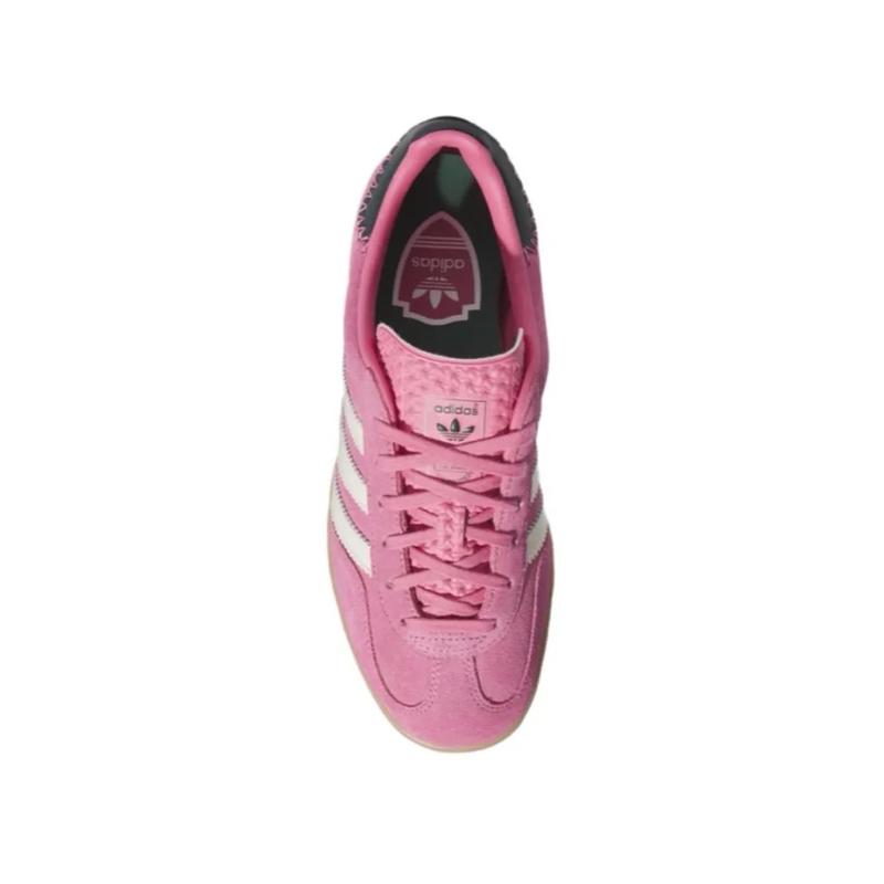 Adidas Gazelle Indoor 'Rose Tone Green' Women's Sneakers - Perfect for Casual Wear - Rubber, Shoe Footwear Girl Retro Walking Shoes