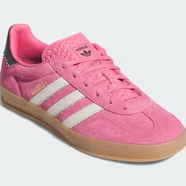 Adidas Gazelle Indoor 'Rose Tone Green' Women's Sneakers - Perfect for Casual Wear - Rubber, Shoe Footwear Girl Retro Walking Shoes