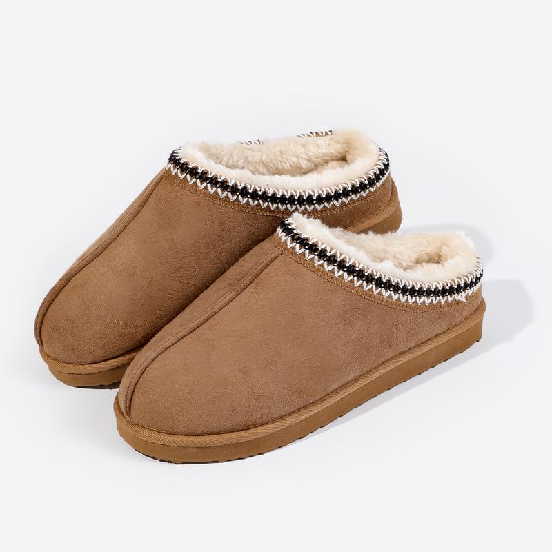 ML Marleylilly Women's Ivory Fleece Moccasins - Perfect for Fall - Footwear, Girl moccasin slippers