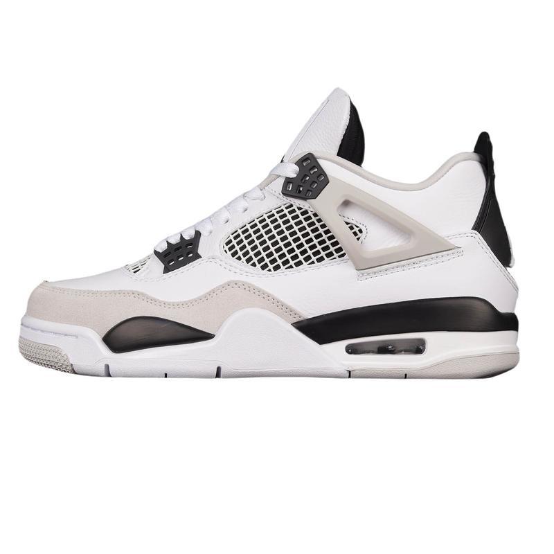 Male and female couples retro fashion versatile sports 4s basketball shoes