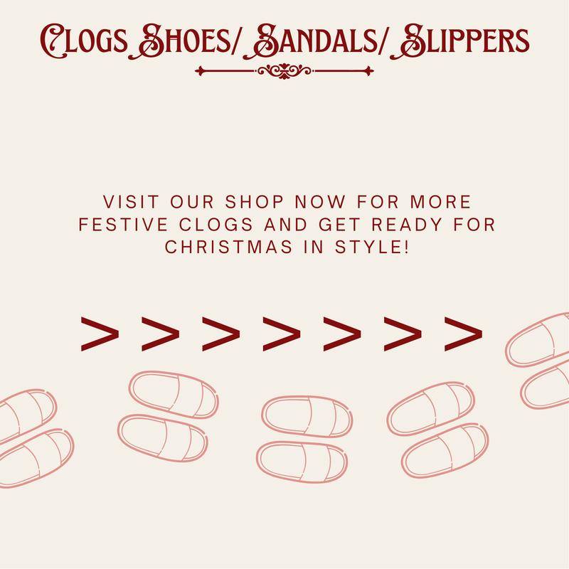 [C171] Christmas Vibe Clogs Red Coke Clogs Shoes Holiday Season, Unisex Drink Lover Slippers for Men and Women