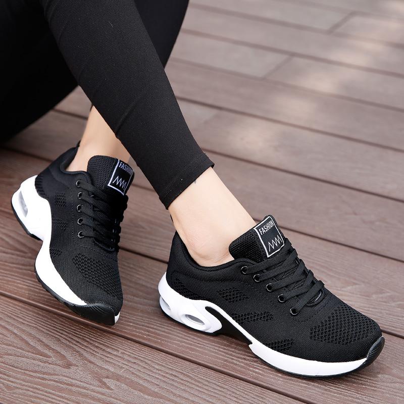 Black Friday 65%off Sosenfer Women's Walking Shoes Sock Sneakers - Mesh Slip On Air Cushion Lady Girls Modern Jazz Dance Easy Shoes Platform Loafers