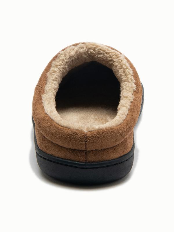 Men's Casual Minimalist Plush Fuzzy Warm Solid Color Home  Slippers Fall Shoes Soft and Comfy Bedroom Fluffy House Slippers for Men, t Slide Elegant