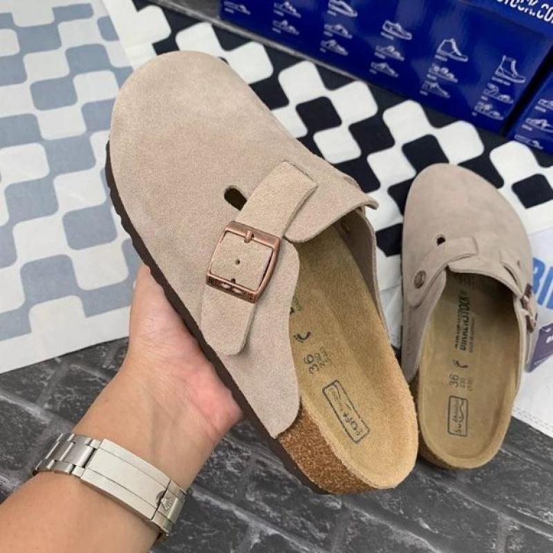 2024 New Birkenstock Slippers Light Grey Men Women