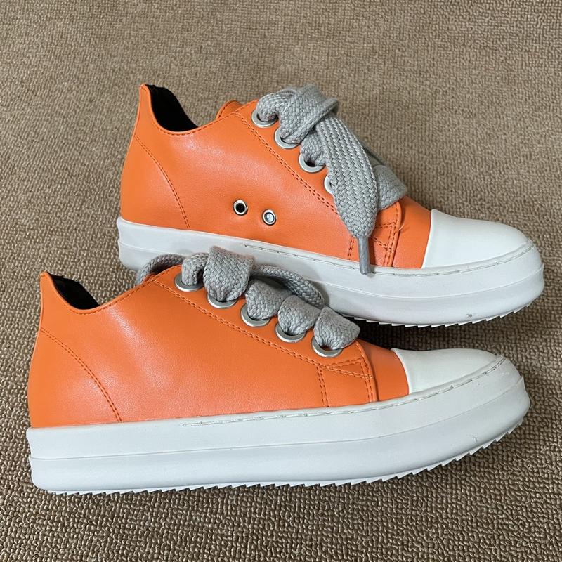 Low-Top Lace-Up Round Toe Chunky Sole Casual Athletic Sneakers Training Sports Shoes