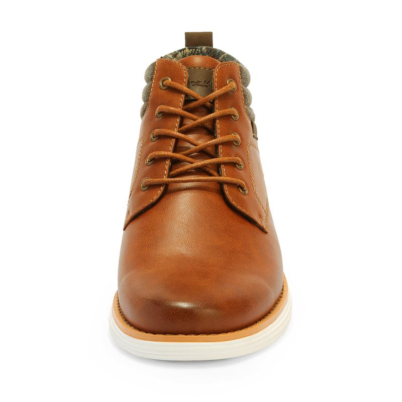 Bruno Marc Men's Mid Top Chukka Sneaker Lace Up Dress Boot