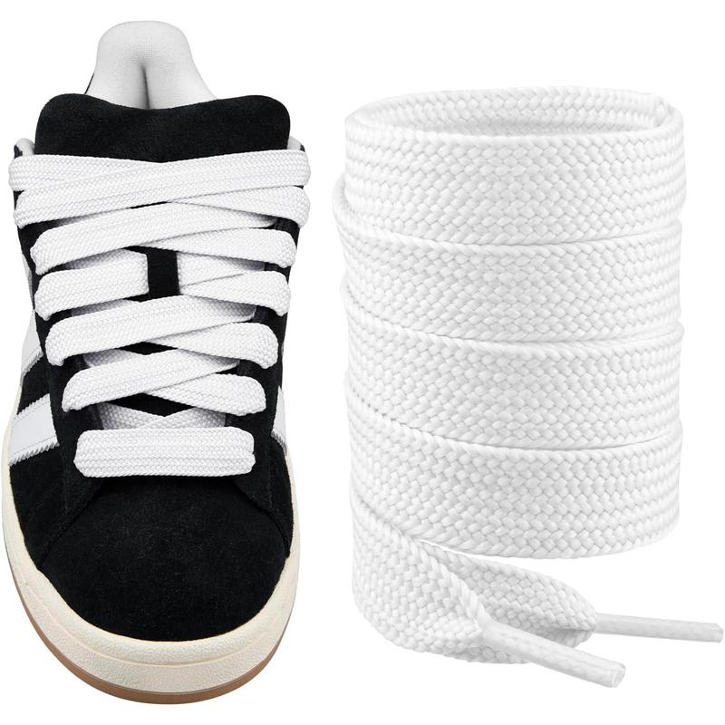 Fat Shoelaces for Campus 00s,16MM Thick Flat Wide Jumbo Shoe Laces Replacement Laces for sneaker shoes