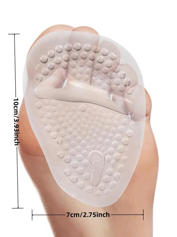 Transparent Invisible  Silicone Foot Cushion, Anti-slip Foot Cushion, Soft Foot Cushion, Foot Cushion for Women & Men, Shoes Insert for Daily Use