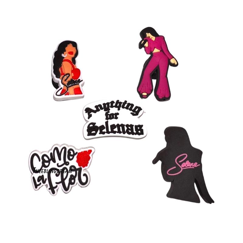 Selena inspired shoe charms