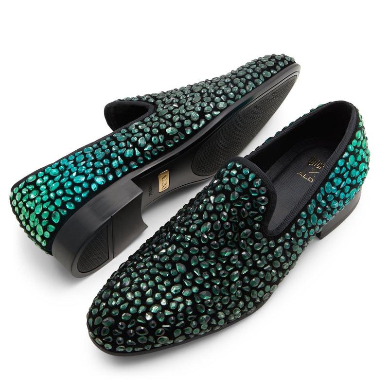 Wicked x ALDO Wizomania Men's Dress Loafers with Ombre Stones