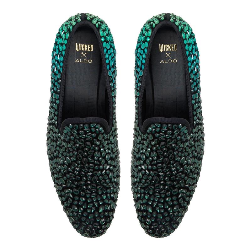 Wicked x ALDO Wizomania Men's Dress Loafers with Ombre Stones