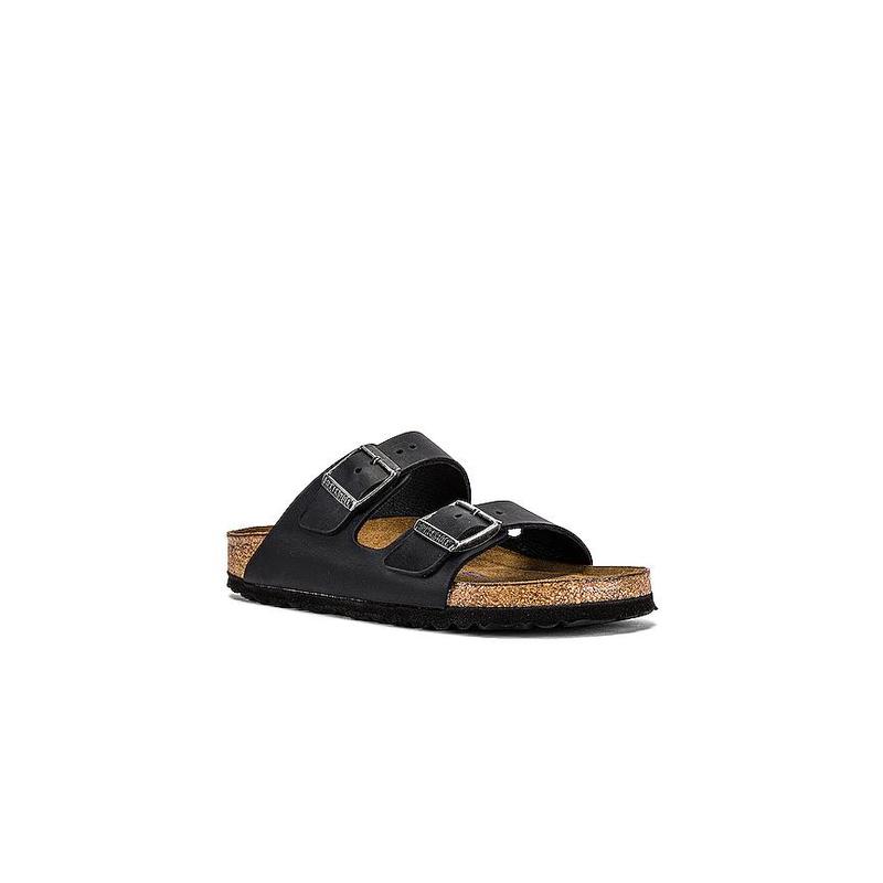 BIRKENSTOCK Arizona Soft Footbed Sandal in Black