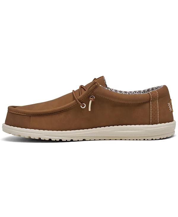 Hey Dude Men's Wally Classic Slip-On Casual Moccasin Sneakers, Footwear Closed Shoe, Athletic, Trainer